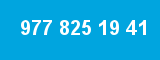 977 825 19 41 977 825 19 41